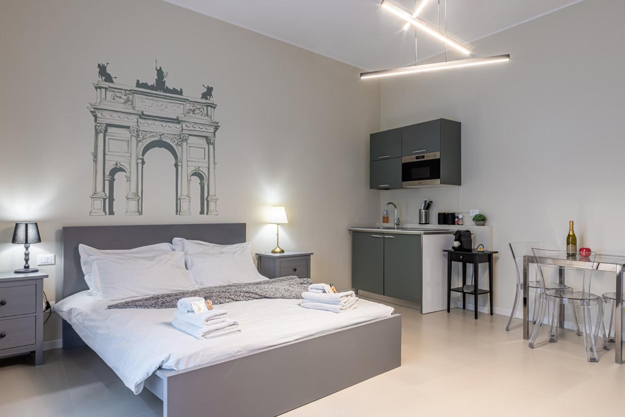 Boccaccio'S Flats Apartment Milan Bagian luar foto